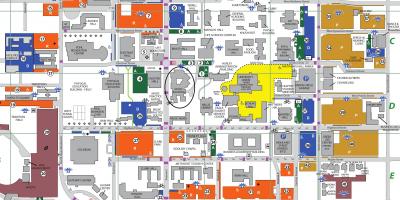 Universiteit van Noord-Texas, Dallas-kaart